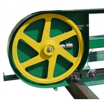 Проточка коліс стрічкової пилорами ПЛП-11